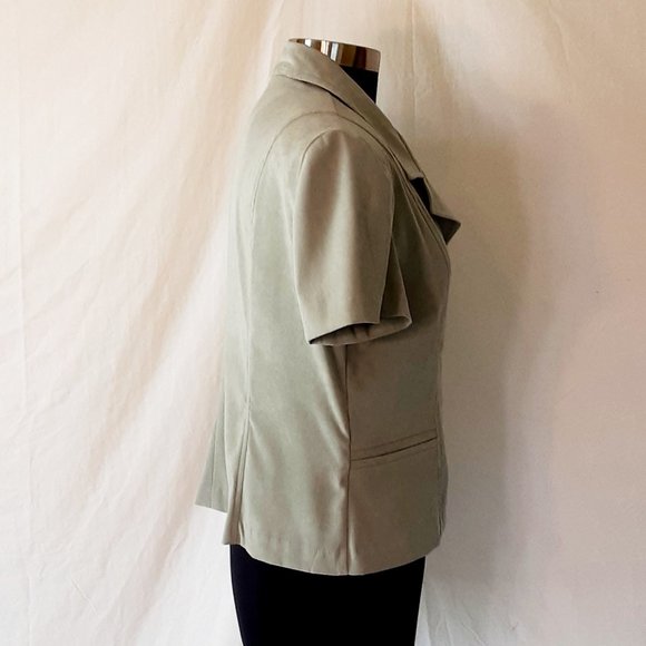 KC Spencer Button Down Jacket Top - Picture 3 of 8